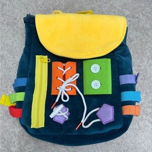 Colorful Kids Activity Backpack